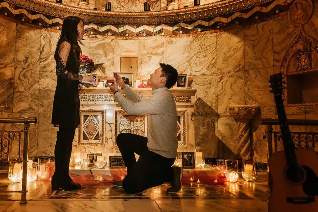 Fitzrovia Chapel - Marriage proposal